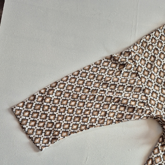 J. Jill Tan Boxy Blouse with Relaxed Fit - Picture 5 of 5